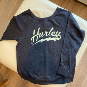 🍀2/$15!! Like New Hurley Sweatshirt! Super cute!